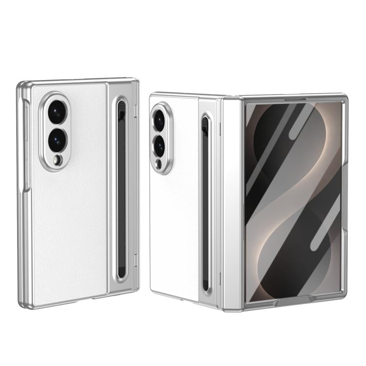 Integrated PC + PU Phone Case with Pen / Pen Box, For Galaxy Z Fold8 5G, For Galaxy Z Fold8 Ultra 5G, For Galaxy Z Fold7 5G, For Samsung Galaxy Z Fold6, For Samsung Galaxy Z Fold5, For Samsung Galaxy Z Fold4, For Samsung Galaxy Z Fold3 5G