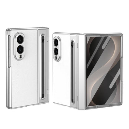Integrated PC + PU Phone Case with Pen / Pen Box, For Galaxy Z Fold8 5G, For Galaxy Z Fold8 Ultra 5G, For Galaxy Z Fold7 5G, For Samsung Galaxy Z Fold6, For Samsung Galaxy Z Fold5, For Samsung Galaxy Z Fold4, For Samsung Galaxy Z Fold3 5G