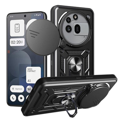 Sliding Camera Cover Design TPU+PC Phone Case, For Nothing Phone 4a Pro, For Nothing Phone 4a, For Nothing Phone 3a Lite, For Nothing CMF Phone 2 Pro, For Nothing Phone 3a, For Nothing Phone 3a Pro, For Nothing CMF Phone 1, For Nothing Phone 2a