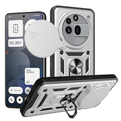 Sliding Camera Cover Design TPU+PC Phone Case, For Nothing Phone 4a Pro, For Nothing Phone 4a, For Nothing Phone 3a Lite, For Nothing CMF Phone 2 Pro, For Nothing Phone 3a, For Nothing Phone 3a Pro, For Nothing CMF Phone 1, For Nothing Phone 2a