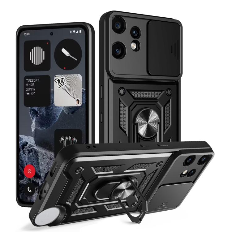 Sliding Camera Cover Design TPU+PC Phone Case, For Nothing Phone 4a Pro, For Nothing Phone 4a, For Nothing Phone 3a Lite, For Nothing CMF Phone 2 Pro, For Nothing Phone 3a, For Nothing Phone 3a Pro, For Nothing CMF Phone 1, For Nothing Phone 2a
