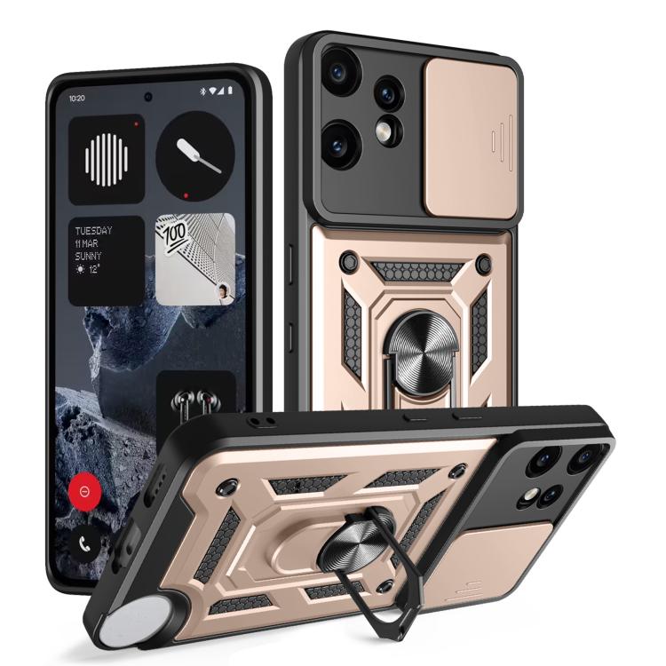 Sliding Camera Cover Design TPU+PC Phone Case, For Nothing Phone 4a Pro, For Nothing Phone 4a, For Nothing Phone 3a Lite, For Nothing CMF Phone 2 Pro, For Nothing Phone 3a, For Nothing Phone 3a Pro, For Nothing CMF Phone 1, For Nothing Phone 2a
