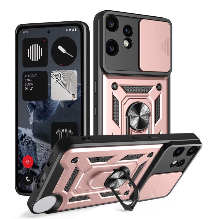 Sliding Camera Cover Design TPU+PC Phone Case, For Nothing Phone 4a Pro, For Nothing Phone 4a, For Nothing Phone 3a Lite, For Nothing CMF Phone 2 Pro, For Nothing Phone 3a, For Nothing Phone 3a Pro, For Nothing CMF Phone 1, For Nothing Phone 2a