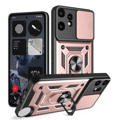 Sliding Camera Cover Design TPU+PC Phone Case, For Nothing Phone 4a Pro, For Nothing Phone 4a, For Nothing Phone 3a Lite, For Nothing CMF Phone 2 Pro, For Nothing Phone 3a, For Nothing Phone 3a Pro, For Nothing CMF Phone 1, For Nothing Phone 2a