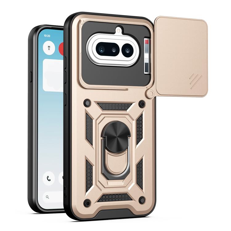 Sliding Camera Cover Design TPU+PC Phone Case, For Nothing Phone 4a Pro, For Nothing Phone 4a, For Nothing Phone 3a Lite, For Nothing CMF Phone 2 Pro, For Nothing Phone 3a, For Nothing Phone 3a Pro, For Nothing CMF Phone 1, For Nothing Phone 2a