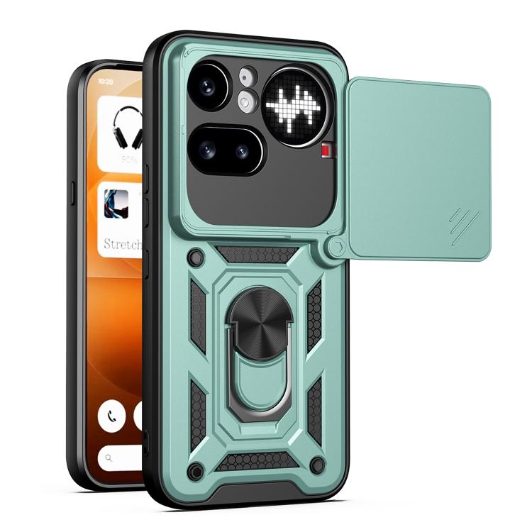 Sliding Camera Cover Design TPU+PC Phone Case, For Nothing Phone 4a Pro, For Nothing Phone 4a, For Nothing Phone 3a Lite, For Nothing CMF Phone 2 Pro, For Nothing Phone 3a, For Nothing Phone 3a Pro, For Nothing CMF Phone 1, For Nothing Phone 2a
