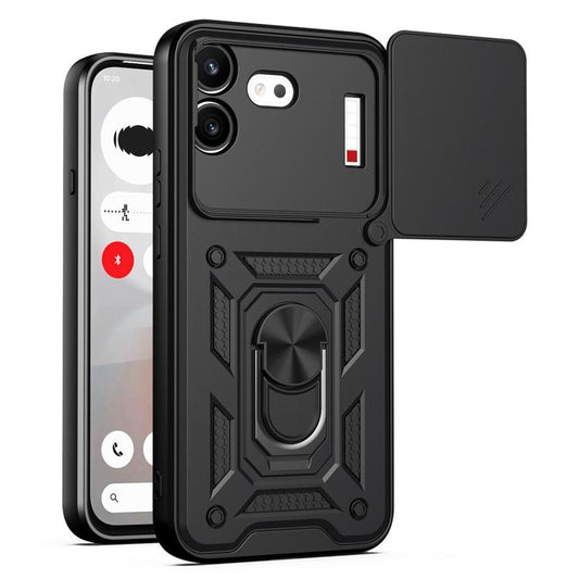 Sliding Camera Cover Design TPU+PC Phone Case, For Nothing Phone 4b, For Nothing Phone 4a Pro, For Nothing Phone 4a, For Nothing Phone 3a Lite, For Nothing CMF Phone 2 Pro, For Nothing Phone 3a, For Nothing Phone 3a Pro, For Nothing CMF Phone 1        ...