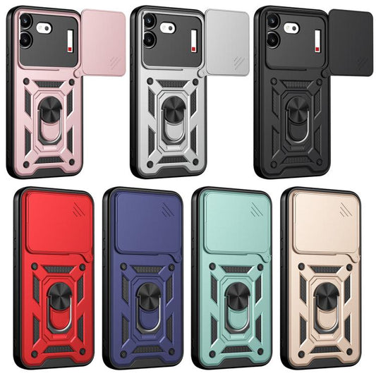 Sliding Camera Cover Design TPU+PC Phone Case, For Nothing Phone 4b, For Nothing Phone 4a Pro, For Nothing Phone 4a, For Nothing Phone 3a Lite, For Nothing CMF Phone 2 Pro, For Nothing Phone 3a, For Nothing Phone 3a Pro, For Nothing CMF Phone 1        ...