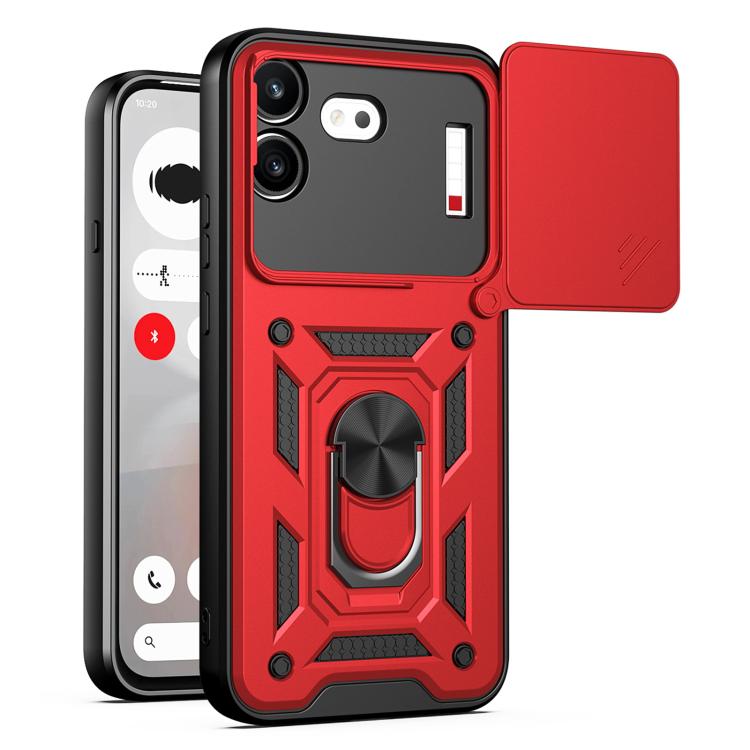 Sliding Camera Cover Design TPU+PC Phone Case, For Nothing Phone 4b, For Nothing Phone 4a Pro, For Nothing Phone 4a, For Nothing Phone 3a Lite, For Nothing CMF Phone 2 Pro, For Nothing Phone 3a, For Nothing Phone 3a Pro, For Nothing CMF Phone 1        ...