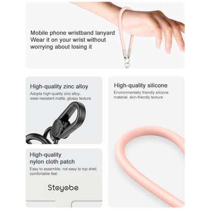 DUX DUICS Stoyobe PL-II Universal Silicone Phone Wrist Strap Anti-lost Lanyard, PL-II