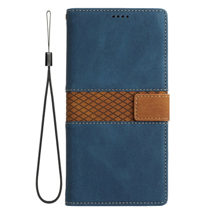 Grid Stitching Leather Phone Case with Lanyard, For iPhone 12 mini, For iPhone 11 Pro Max, For iPhone 11, For iPhone 11 Pro, For iPhone XS / X, For iPhone XR, For iPhone XS Max, For iPhone 8 Plus / 7 Plus