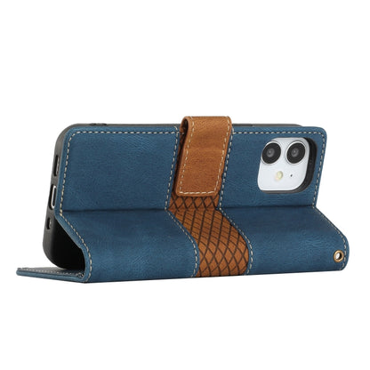 Grid Stitching Leather Phone Case with Lanyard, For iPhone 12 mini, For iPhone 11 Pro Max, For iPhone 11, For iPhone 11 Pro, For iPhone XS / X, For iPhone XR, For iPhone XS Max, For iPhone 8 Plus / 7 Plus