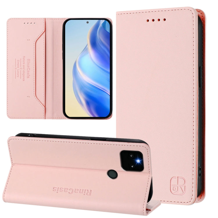 RC01 Dual-Folded Magnetic Suction RFID Leather Phone Case, For Google Pixel 7, For Google Pixel 6a, For Google Pixel 6 Pro, For Google Pixel 6, For Google Pixel 5a