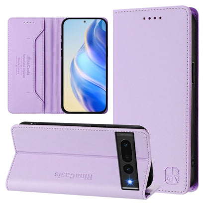 RC01 Dual-Folded Magnetic Suction RFID Leather Phone Case, For Google Pixel 11 Pro XL, For Google Pixel 11 / 11 Pro, For Google Pixel 10 Pro XL, For Google Pixel 10 / 10 Pro 5G Global, For Google Pixel 9a, For Google Pixel 9 Pro XL                     ...