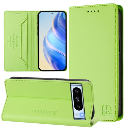 RC01 Dual-Folded Magnetic Suction RFID Leather Phone Case, For Google Pixel 11 Pro XL, For Google Pixel 11 / 11 Pro, For Google Pixel 10 Pro XL, For Google Pixel 10 / 10 Pro 5G Global, For Google Pixel 9a, For Google Pixel 9 Pro XL                     ...