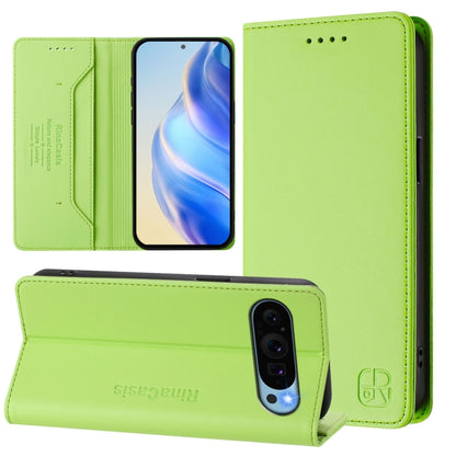 RC01 Dual-Folded Magnetic Suction RFID Leather Phone Case, For Google Pixel 11 Pro XL, For Google Pixel 11 / 11 Pro, For Google Pixel 10 Pro XL, For Google Pixel 10 / 10 Pro 5G Global, For Google Pixel 9a, For Google Pixel 9 Pro XL                     ...