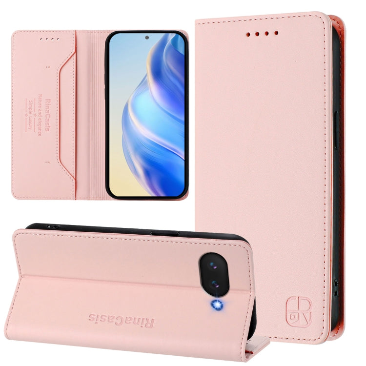RC01 Dual-Folded Magnetic Suction RFID Leather Phone Case, For Google Pixel 11 Pro XL, For Google Pixel 11 / 11 Pro, For Google Pixel 10 Pro XL, For Google Pixel 10 / 10 Pro 5G Global, For Google Pixel 9a, For Google Pixel 9 Pro XL                     ...