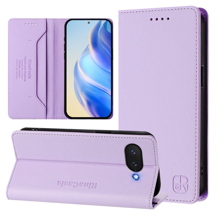 RC01 Dual-Folded Magnetic Suction RFID Leather Phone Case, For Google Pixel 11 Pro XL, For Google Pixel 11 / 11 Pro, For Google Pixel 10 Pro XL, For Google Pixel 10 / 10 Pro 5G Global, For Google Pixel 9a, For Google Pixel 9 Pro XL                     ...