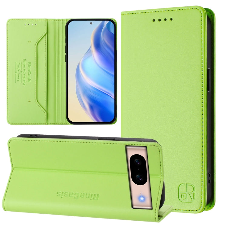 RC01 Dual-Folded Magnetic Suction RFID Leather Phone Case, For Google Pixel 11 Pro XL, For Google Pixel 11 / 11 Pro, For Google Pixel 10 Pro XL, For Google Pixel 10 / 10 Pro 5G Global, For Google Pixel 9a, For Google Pixel 9 Pro XL                     ...