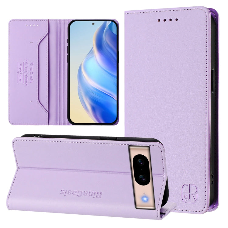RC01 Dual-Folded Magnetic Suction RFID Leather Phone Case, For Google Pixel 11 Pro XL, For Google Pixel 11 / 11 Pro, For Google Pixel 10 Pro XL, For Google Pixel 10 / 10 Pro 5G Global, For Google Pixel 9a, For Google Pixel 9 Pro XL                     ...