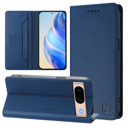 RC01 Dual-Folded Magnetic Suction RFID Leather Phone Case, For Google Pixel 11 Pro XL, For Google Pixel 11 / 11 Pro, For Google Pixel 10 Pro XL, For Google Pixel 10 / 10 Pro 5G Global, For Google Pixel 9a, For Google Pixel 9 Pro XL                     ...