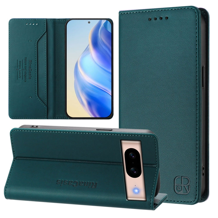 RC01 Dual-Folded Magnetic Suction RFID Leather Phone Case, For Google Pixel 11 Pro XL, For Google Pixel 11 / 11 Pro, For Google Pixel 10 Pro XL, For Google Pixel 10 / 10 Pro 5G Global, For Google Pixel 9a, For Google Pixel 9 Pro XL                     ...