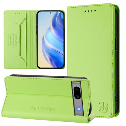 RC01 Dual-Folded Magnetic Suction RFID Leather Phone Case, For Google Pixel 11 Pro XL, For Google Pixel 11 / 11 Pro, For Google Pixel 10 Pro XL, For Google Pixel 10 / 10 Pro 5G Global, For Google Pixel 9a, For Google Pixel 9 Pro XL                     ...