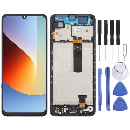 Original LCD Screen Digitizer Full Assembly with Frame, For Redmi A7 4G, For Redmi A7 Pro 4G, For Xiaomi Redmi A3 Pro, For Xiaomi Poco C75, For Xiaomi Redmi 14R, For Xiaomi Redmi 14C 4G