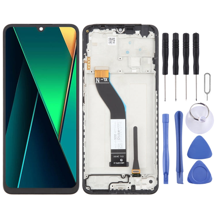 OEM LCD Screen Digitizer Full Assembly with Frame, For Xiaomi Poco C71, For Xiaomi Redmi 14C 4G / 5G, For Xiaomi Redmi A4, For Xiaomi Redmi A3 Pro, For Xiaomi Poco C75, For Xiaomi Redmi 14R, For Xiaomi Redmi 13 5G, For Xiaomi Poco M6 4G                ...