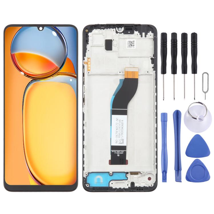 OEM LCD Screen Digitizer Full Assembly with Frame, For Xiaomi Poco C71, For Xiaomi Redmi 14C 4G / 5G, For Xiaomi Redmi A4, For Xiaomi Redmi A3 Pro, For Xiaomi Poco C75, For Xiaomi Redmi 14R, For Xiaomi Redmi 13 5G, For Xiaomi Poco M6 4G                ...