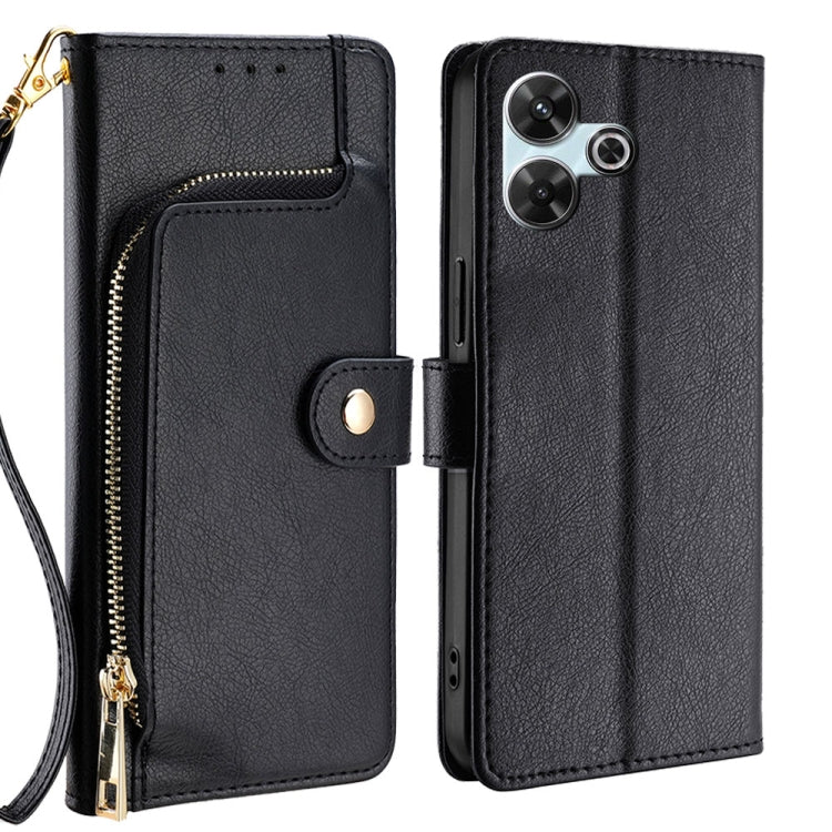 Zipper Bag Leather Phone Case, For Redmi A7 Pro 171mm / Poco C85x 5G, For Redmi Turbo 5 Max 5G / Poco X8 Pro Max 5G, For Redmi Turbo 5 5G / Poco X8 Pro 5G, For Redmi K90 Pro Max 5G / Poco F8 Ultra, For Redmi Note 15 Pro 4G Global 163.2mm               ...