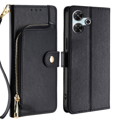 Zipper Bag Leather Phone Case, For Redmi A7 Pro 171mm / Poco C85x 5G, For Redmi Turbo 5 Max 5G / Poco X8 Pro Max 5G, For Redmi Turbo 5 5G / Poco X8 Pro 5G, For Redmi K90 Pro Max 5G / Poco F8 Ultra, For Redmi Note 15 Pro 4G Global 163.2mm               ...