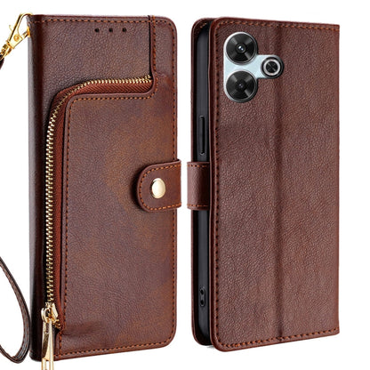 Zipper Bag Leather Phone Case, For Redmi A7 Pro 171mm / Poco C85x 5G, For Redmi Turbo 5 Max 5G / Poco X8 Pro Max 5G, For Redmi Turbo 5 5G / Poco X8 Pro 5G, For Redmi K90 Pro Max 5G / Poco F8 Ultra, For Redmi Note 15 Pro 4G Global 163.2mm               ...