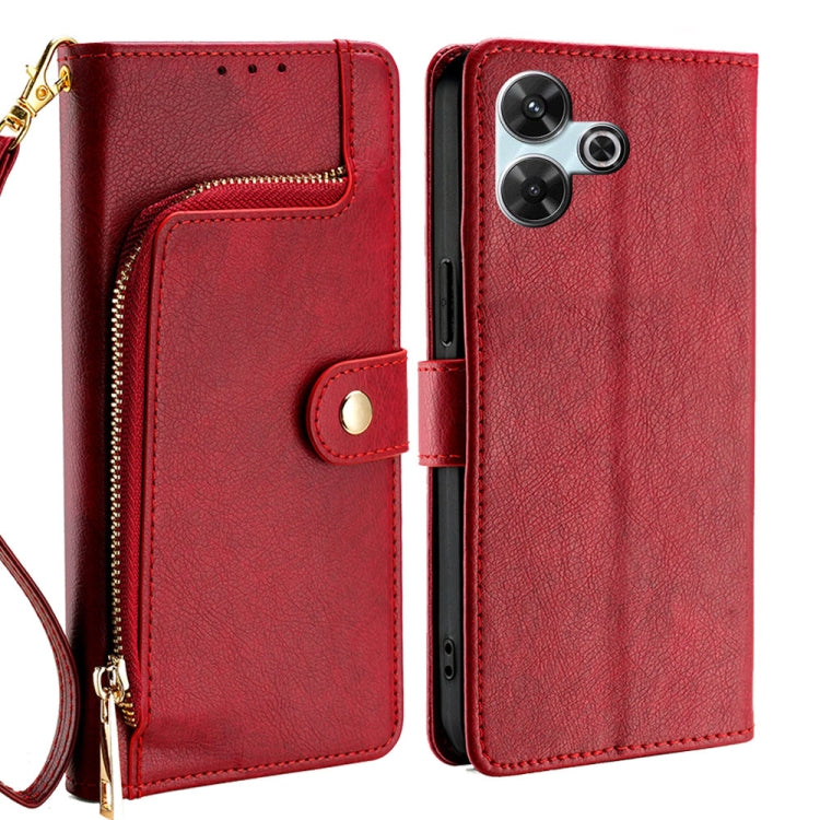 Zipper Bag Leather Phone Case, For Redmi A7 Pro 171mm / Poco C85x 5G, For Redmi Turbo 5 Max 5G / Poco X8 Pro Max 5G, For Redmi Turbo 5 5G / Poco X8 Pro 5G, For Redmi K90 Pro Max 5G / Poco F8 Ultra, For Redmi Note 15 Pro 4G Global 163.2mm               ...