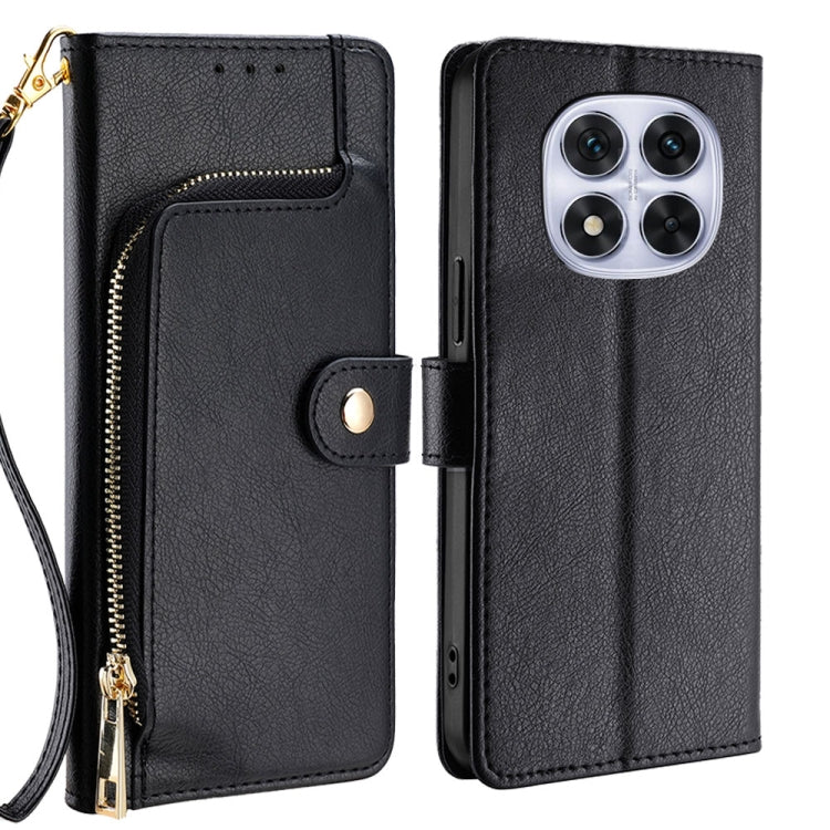 Zipper Bag Leather Phone Case, For Redmi A7 Pro 171mm / Poco C85x 5G, For Redmi Turbo 5 Max 5G / Poco X8 Pro Max 5G, For Redmi Turbo 5 5G / Poco X8 Pro 5G, For Redmi K90 Pro Max 5G / Poco F8 Ultra, For Redmi Note 15 Pro 4G Global 163.2mm               ...