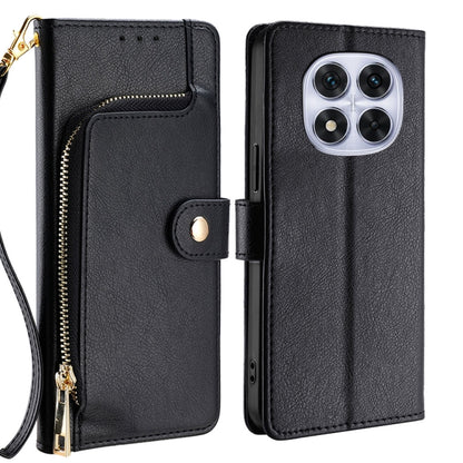 Zipper Bag Leather Phone Case, For Redmi A7 Pro 171mm / Poco C85x 5G, For Redmi Turbo 5 Max 5G / Poco X8 Pro Max 5G, For Redmi Turbo 5 5G / Poco X8 Pro 5G, For Redmi K90 Pro Max 5G / Poco F8 Ultra, For Redmi Note 15 Pro 4G Global 163.2mm               ...
