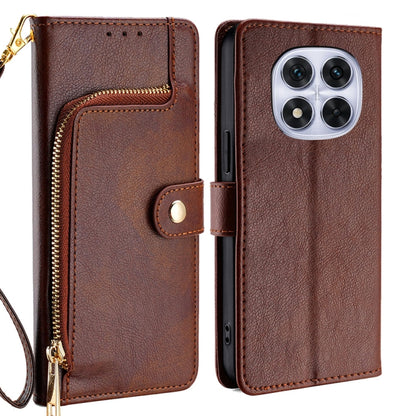 Zipper Bag Leather Phone Case, For Redmi A7 Pro 171mm / Poco C85x 5G, For Redmi Turbo 5 Max 5G / Poco X8 Pro Max 5G, For Redmi Turbo 5 5G / Poco X8 Pro 5G, For Redmi K90 Pro Max 5G / Poco F8 Ultra, For Redmi Note 15 Pro 4G Global 163.2mm               ...