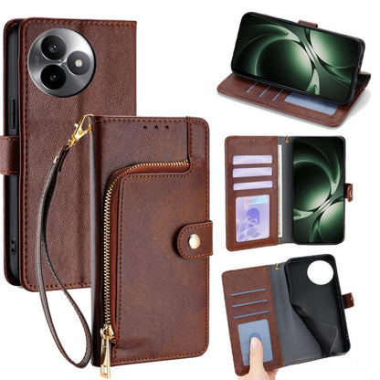 Zipper Bag Leather Phone Case, For Redmi A7 Pro 171mm / Poco C85x 5G, For Redmi Turbo 5 Max 5G / Poco X8 Pro Max 5G, For Redmi Turbo 5 5G / Poco X8 Pro 5G, For Redmi K90 Pro Max 5G / Poco F8 Ultra, For Redmi Note 15 Pro 4G Global 163.2mm               ...