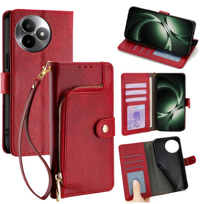 Zipper Bag Leather Phone Case, For Redmi A7 Pro 171mm / Poco C85x 5G, For Redmi Turbo 5 Max 5G / Poco X8 Pro Max 5G, For Redmi Turbo 5 5G / Poco X8 Pro 5G, For Redmi K90 Pro Max 5G / Poco F8 Ultra, For Redmi Note 15 Pro 4G Global 163.2mm               ...