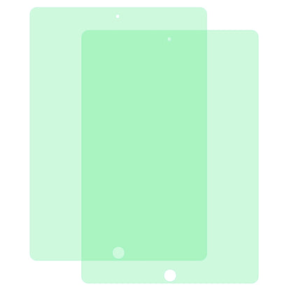 2 PCS 9H 2.5D Eye Protection Green Light Explosion-proof Tempered Glass Film, For iPad 9.7 (2018), For iPad 10.2, For iPad Mini 3 & 2, For iPad Mini 2019 & 4, For iPad Pro 10.5 inch, For iPad Pro 11 inch (2020), For iPad Pro 12.9 inch (2020)