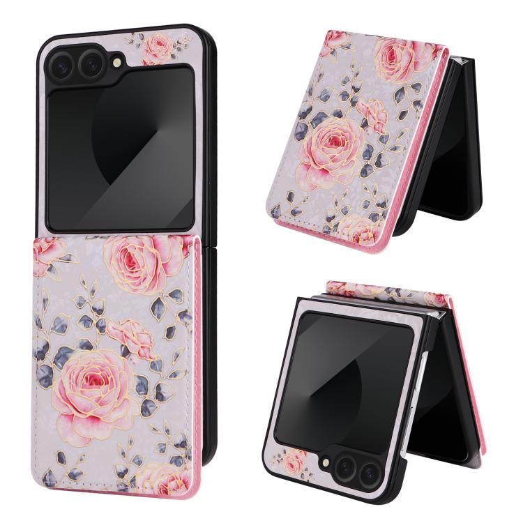 Printed Double Buckle RFID Anti-theft Phone Case, For Galaxy Z Fold8 Ultra 5G, For Galaxy Z Flip8 5G, For Galaxy Z Flip6 / Flip7 FE, For Galaxy Z Fold7 5G, For Galaxy Z Flip7 5G, For Galaxy Z Fold6, For Galaxy Z Fold5, For Galaxy Z Flip5