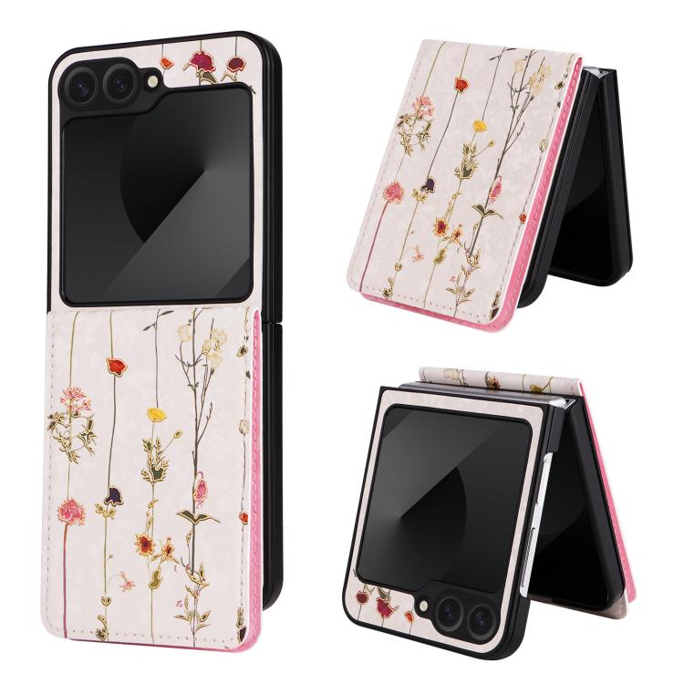 Printed Double Buckle RFID Anti-theft Phone Case, For Galaxy Z Fold8 Ultra 5G, For Galaxy Z Flip8 5G, For Galaxy Z Flip6 / Flip7 FE, For Galaxy Z Fold7 5G, For Galaxy Z Flip7 5G, For Galaxy Z Fold6, For Galaxy Z Fold5, For Galaxy Z Flip5