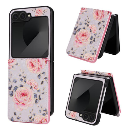 Printed Double Buckle RFID Anti-theft Phone Case, For Galaxy Z Fold8 Ultra 5G, For Galaxy Z Flip8 5G, For Galaxy Z Flip6 / Flip7 FE, For Galaxy Z Fold7 5G, For Galaxy Z Flip7 5G, For Galaxy Z Fold6, For Galaxy Z Fold5, For Galaxy Z Flip5