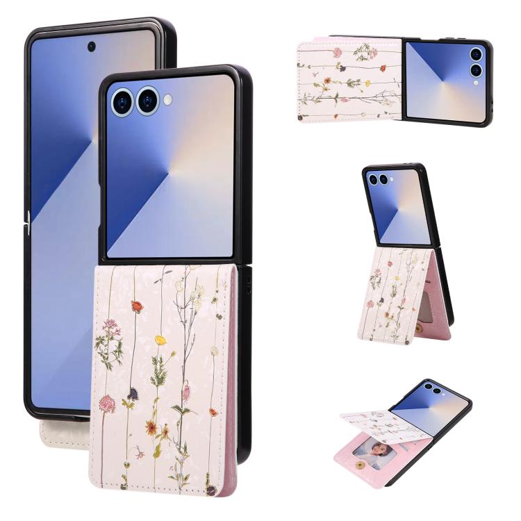 Printed Double Buckle RFID Anti-theft Phone Case, For Galaxy Z Fold8 Ultra 5G, For Galaxy Z Flip8 5G, For Galaxy Z Flip6 / Flip7 FE, For Galaxy Z Fold7 5G, For Galaxy Z Flip7 5G, For Galaxy Z Fold6, For Galaxy Z Fold5, For Galaxy Z Flip5