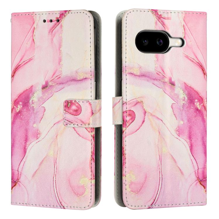 Painted Marble Pattern Leather Phone Case, For Google Pixel 11 Pro XL, For Google Pixel 11 / 11 Pro, For Google Pixel 10a, For Google Pixel 9A, For Google Pixel 9 Pro XL, For Google Pixel 9, For Google Pixel 8A