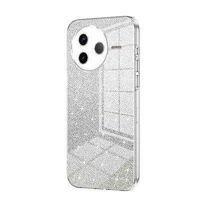 Gradient Glitter Powder Electroplated Phone Case, For Redmi K80, For Redmi Note 14 4G 163.25mm
