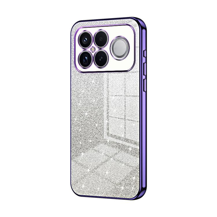 Gradient Glitter Powder Electroplated Phone Case, For Redmi Turbo 5 Max / Poco X8 Pro Max, For Redmi Turbo 5 / Poco X8 Pro 5G, For Redmi K90 Pro Max / Poco F8 Ultra, For Redmi Note 15 Pro 4G Global 163.2mm, For Redmi K90 / Poco F8 Pro                  ...