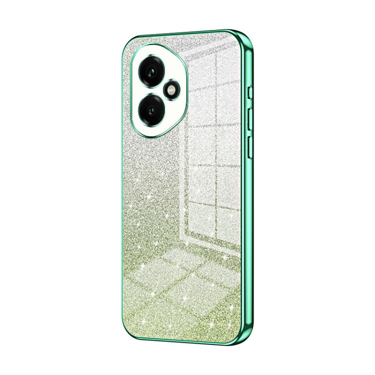 Gradient Glitter Powder Electroplated Phone Case, For Honor 500 / 500 Pro Global, For Honor Magic8 Pro, For Honor Magic8, For Honor X70i, For Honor 400 Pro Global 160.8mm, For Honor 400 Global 156.5mm, For Honor 300 Pro, For Honor 300, For Honor X9b