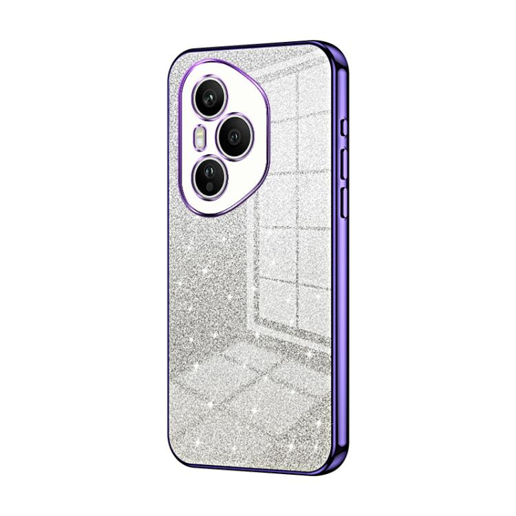 Gradient Glitter Powder Electroplated Phone Case, For Honor 500 / 500 Pro Global, For Honor Magic8 Pro, For Honor Magic8, For Honor X70i, For Honor 400 Pro Global 160.8mm, For Honor 400 Global 156.5mm, For Honor 300 Pro, For Honor 300, For Honor X9b