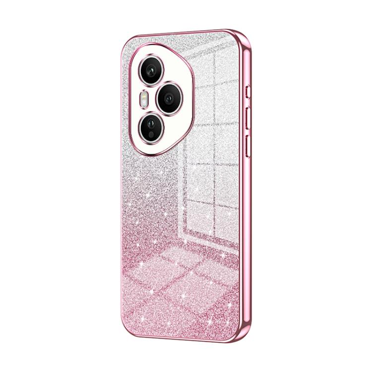 Gradient Glitter Powder Electroplated Phone Case, For Honor 500 / 500 Pro Global, For Honor Magic8 Pro, For Honor Magic8, For Honor X70i, For Honor 400 Pro Global 160.8mm, For Honor 400 Global 156.5mm, For Honor 300 Pro, For Honor 300, For Honor X9b